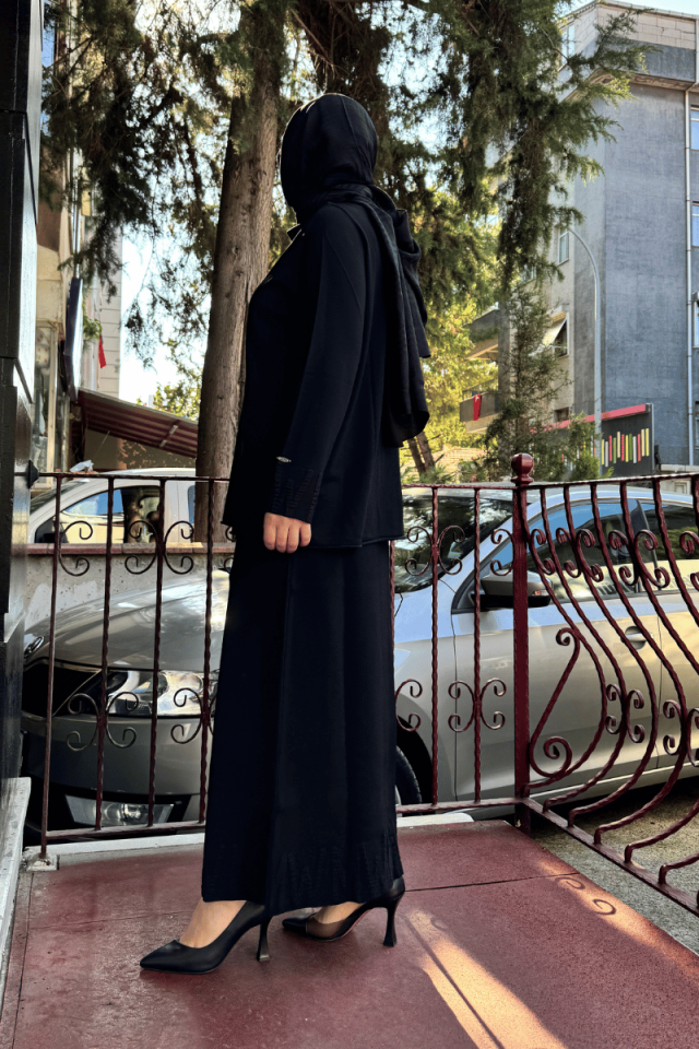 MissWhence Triko Takım Siyah Miss240-2409