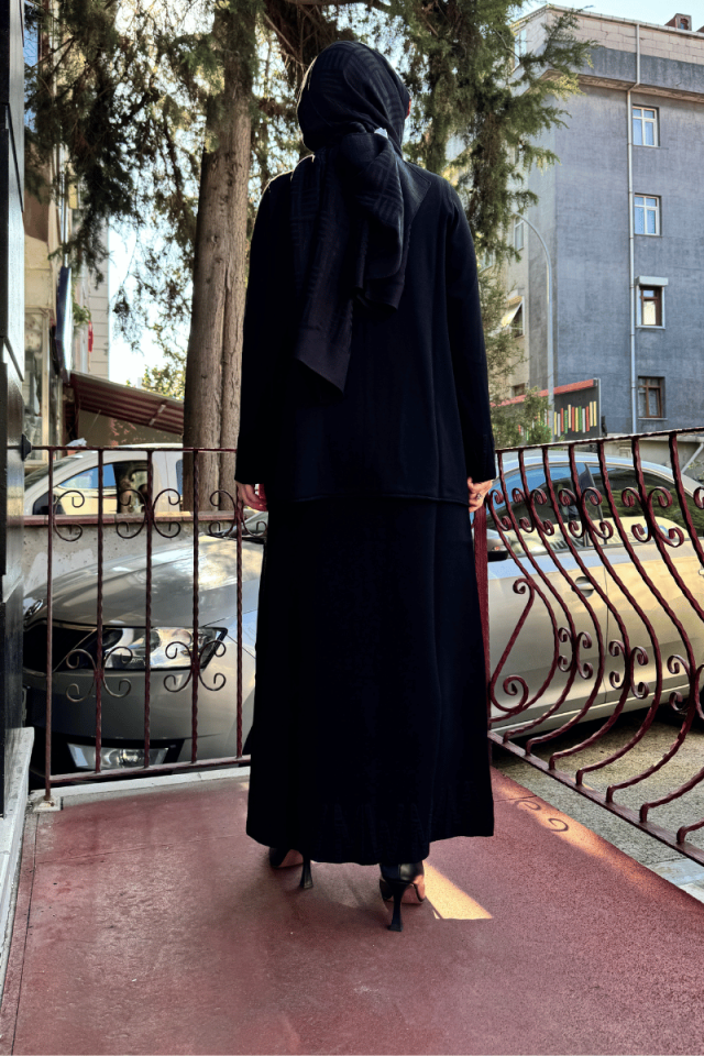 MissWhence Triko Takım Siyah Miss240-2409
