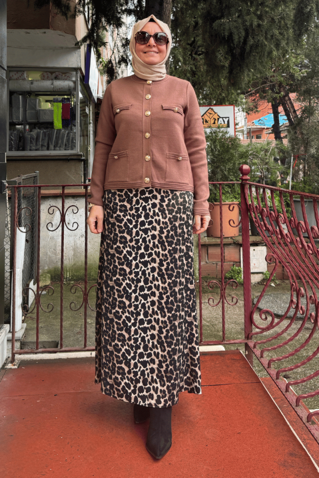 Ghisa Hırka Kahve 5KOBHRK3078