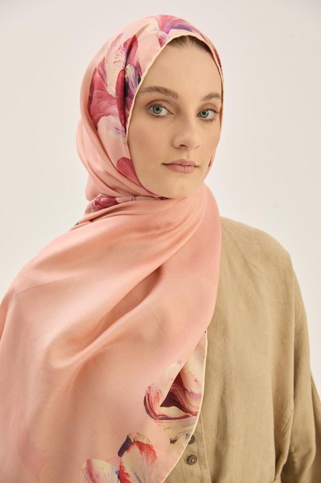 Maisa HUŞ PAMUK İPEK ŞAL 70*190 CM - SOMON