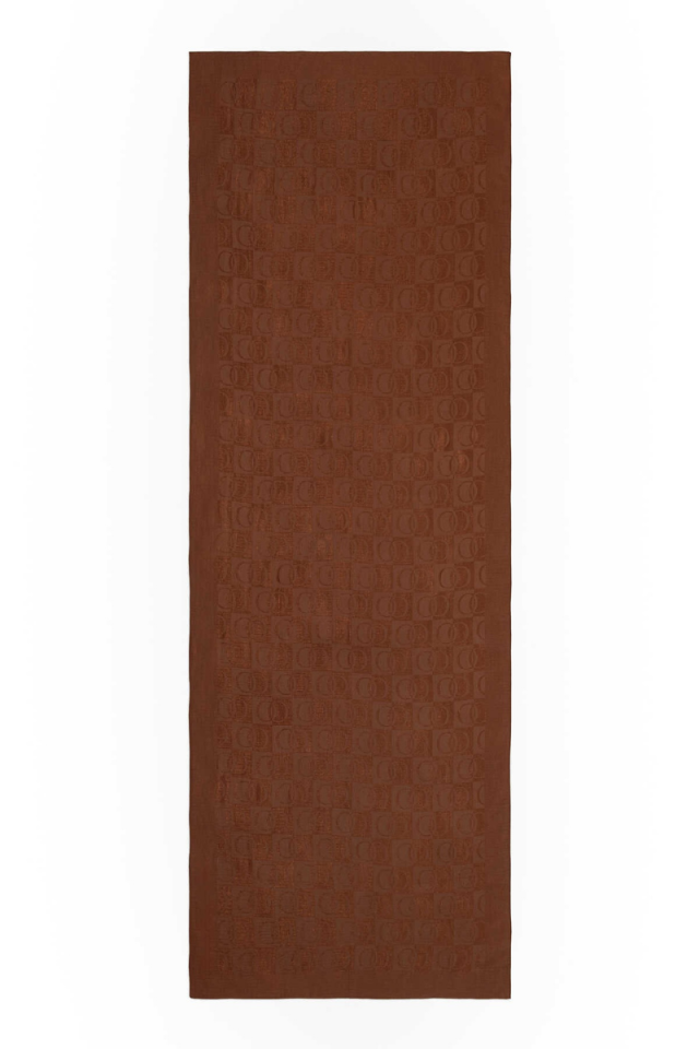 İmannoor Dama Desen Taba Naia Pamuk Şal 70x200