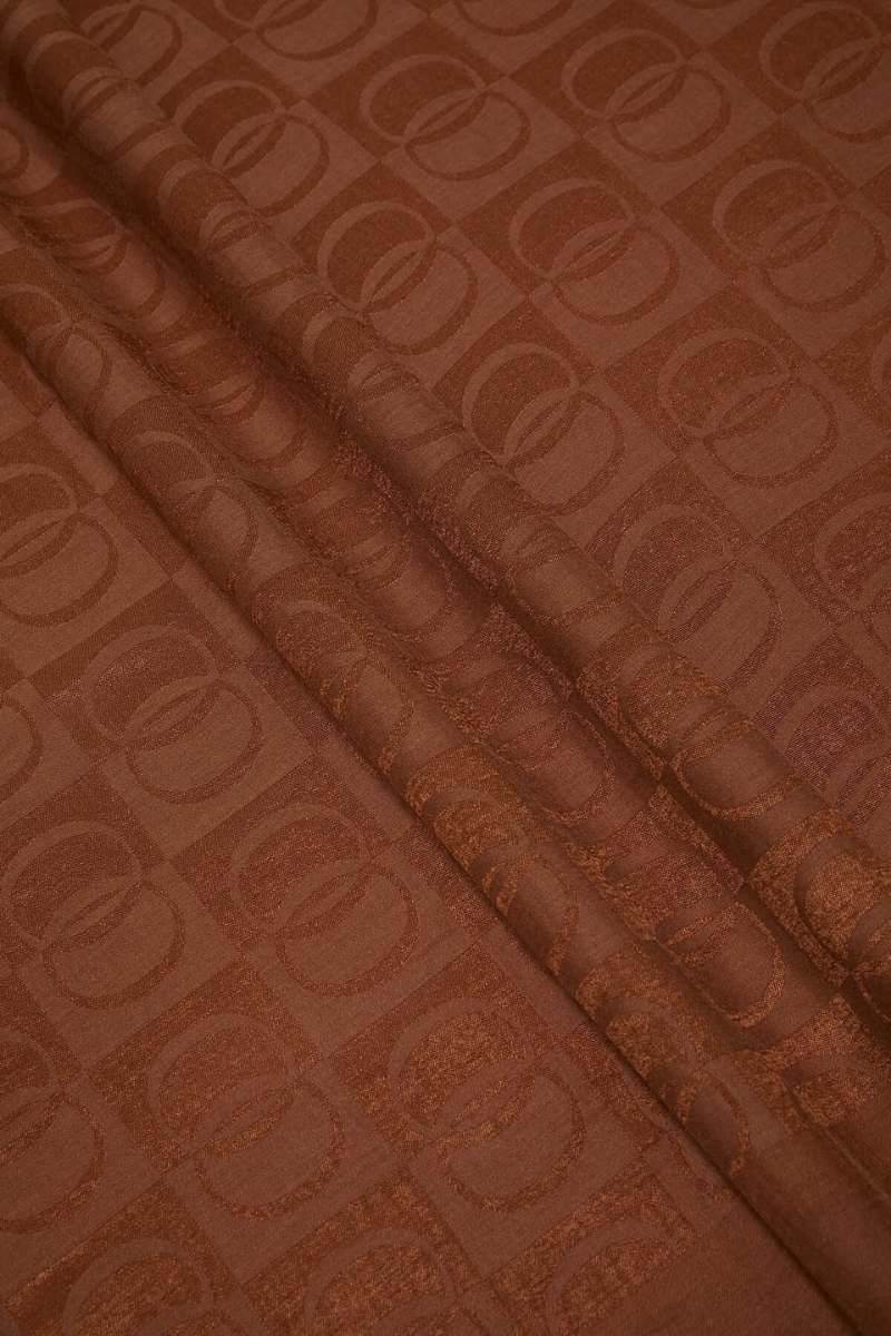 İmannoor Dama Desen Taba Naia Pamuk Şal 70x200