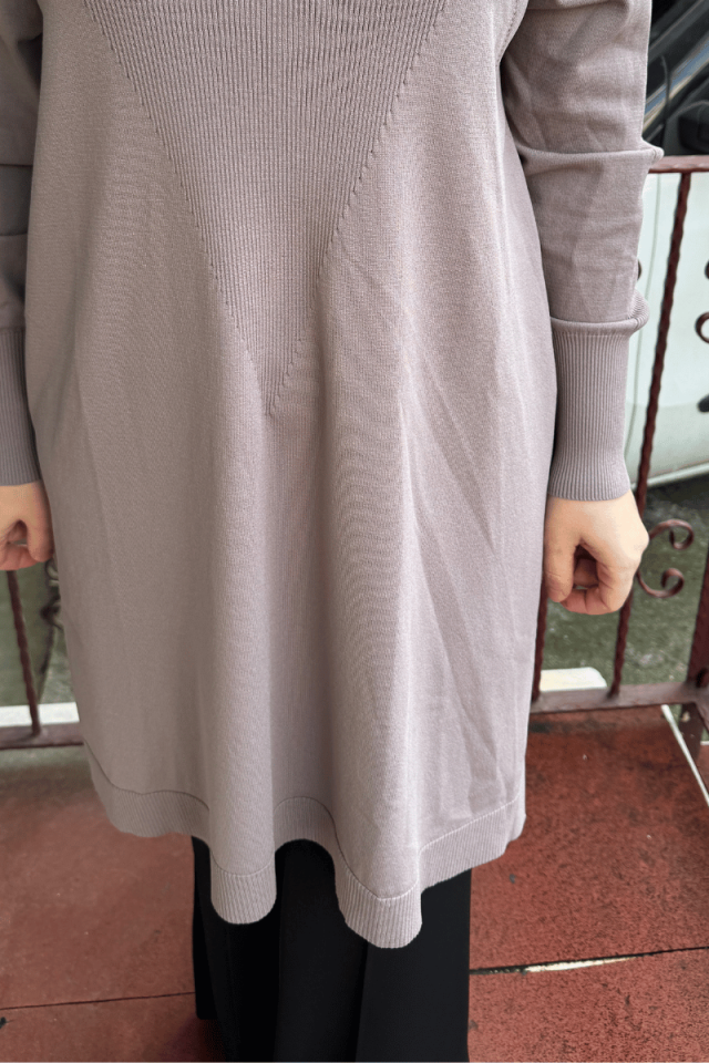 İnvee Tunik Vizon 6222