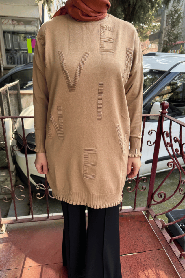 İnvee Tunik Camel 6890