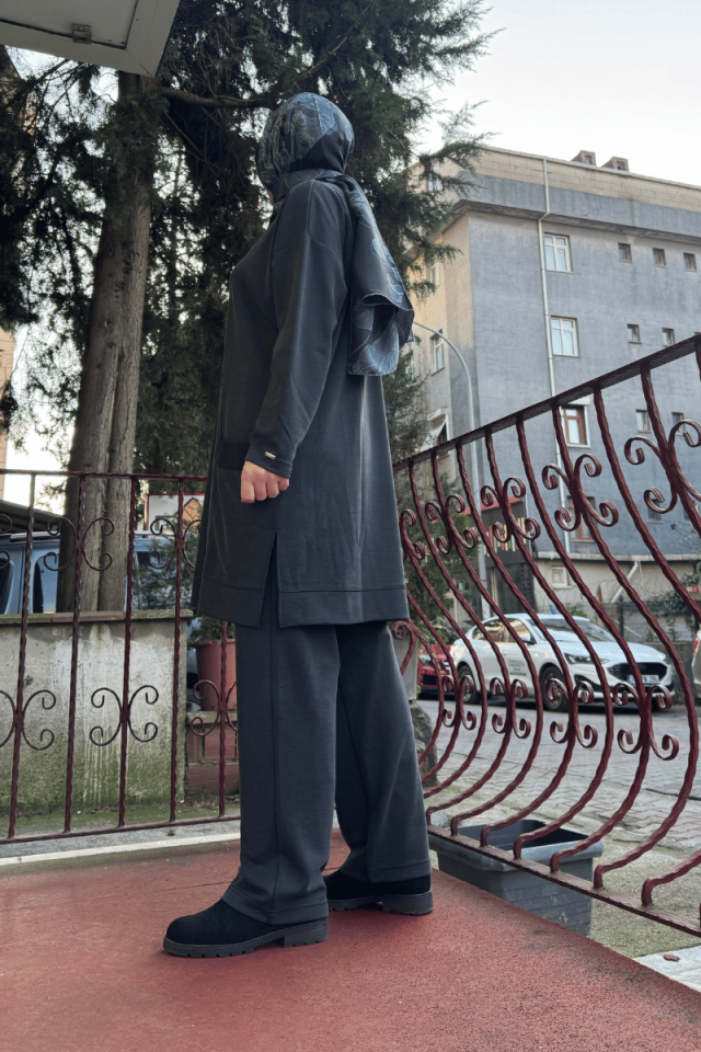 İnvee Modal Takım Siyah 7051