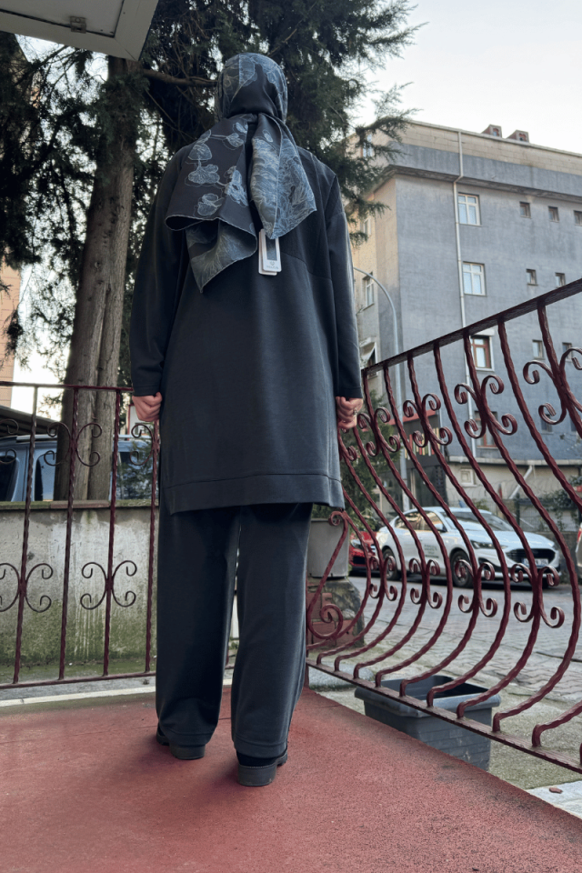 İnvee Modal Takım Siyah 7051
