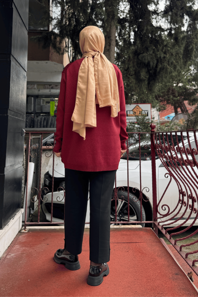 Ghisa Ceket Bordo 25YGSCKT3027