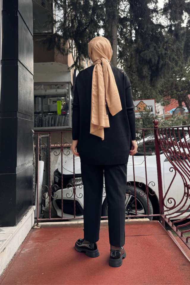 Ghisa Ceket Siyah 25YGSCKT3027