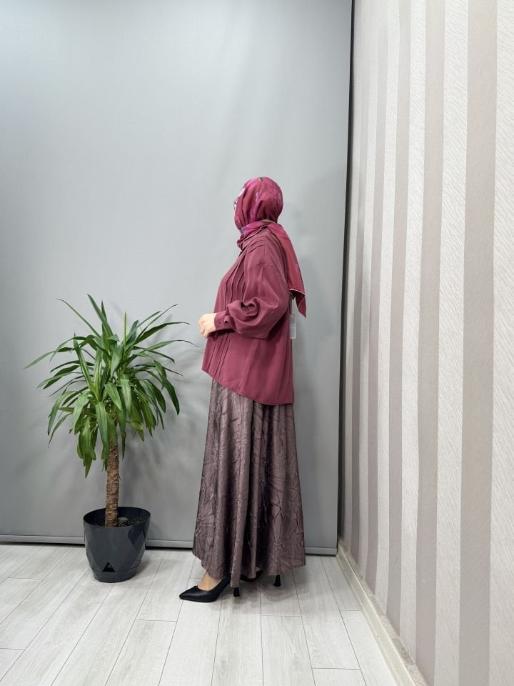 Ghisa Jakar Dokuma Etek Vizon 25YGSETK5320