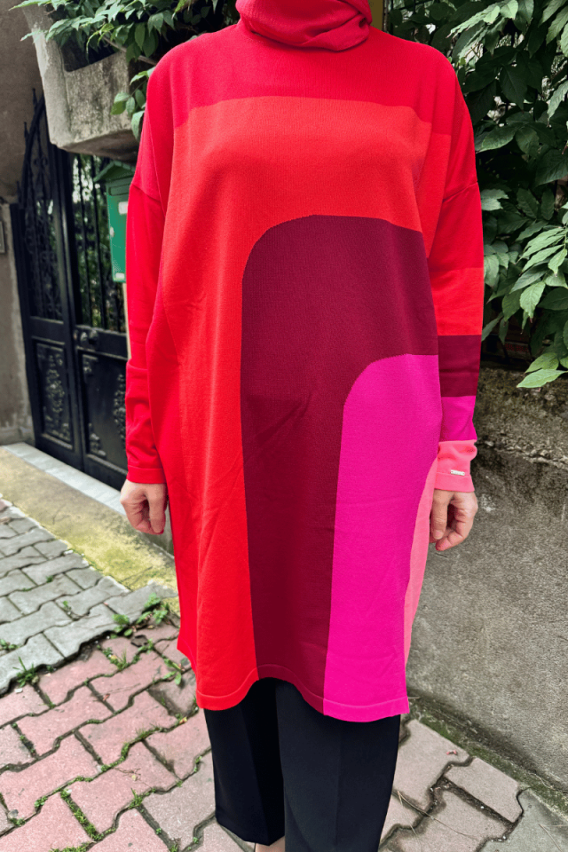 İnvee Tunik Kırmızı 6999