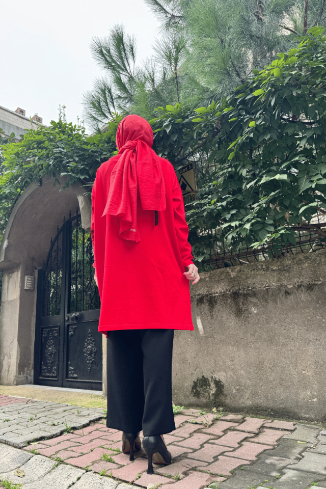 İnvee Tunik Kırmızı 6999