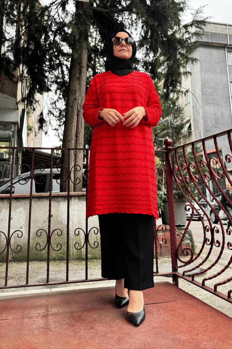 İnvee Tunik Kırmızı 7000