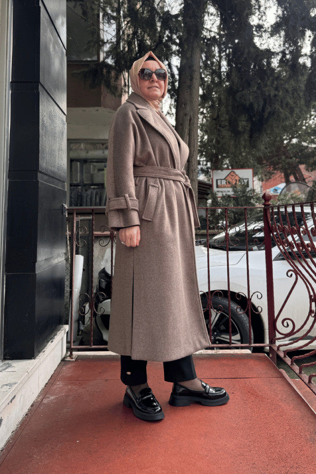 Ghisa Kaşe Kaban Kahve 5KGSKBN6476